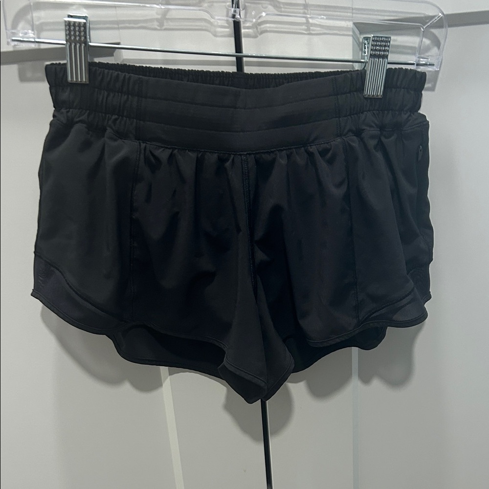 lululemon athletica Black Women's Athletic Running Shorts